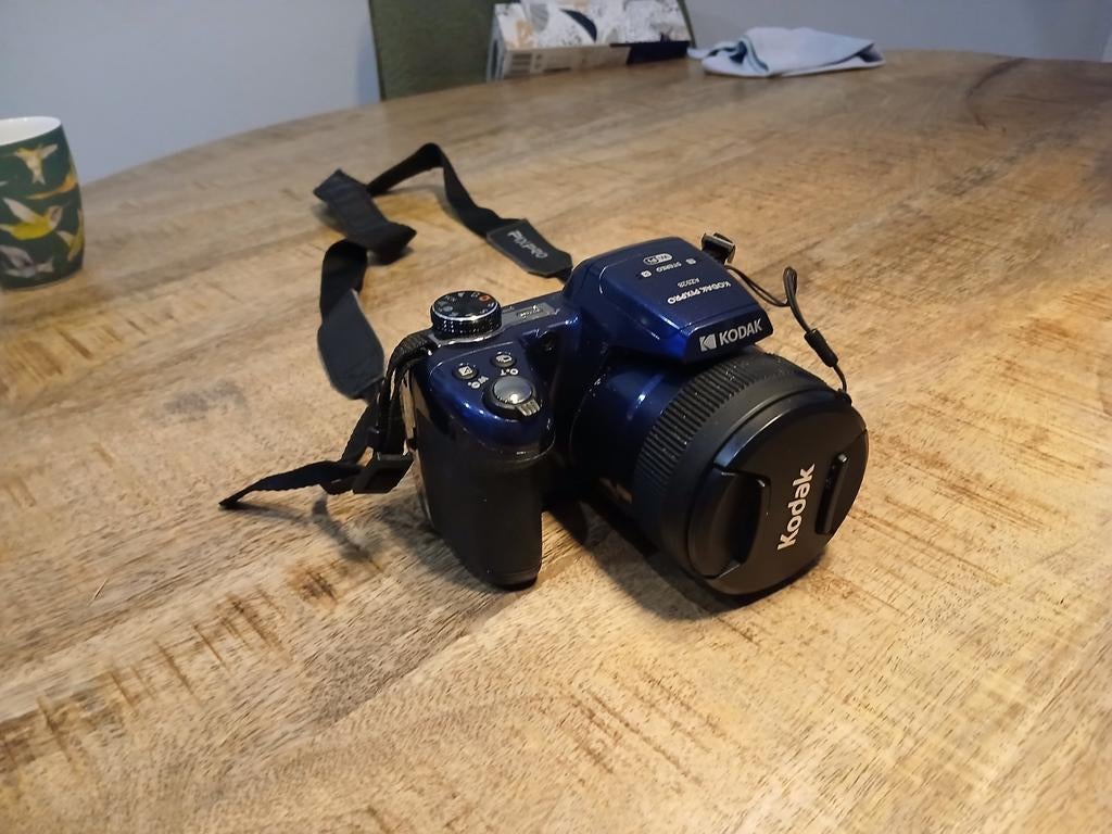 Kodak AZ528 Fototoestel met 3 Accu's en Draagtas, Compact, Ophalen of Verzenden, Zo goed als nieuw, Kodak