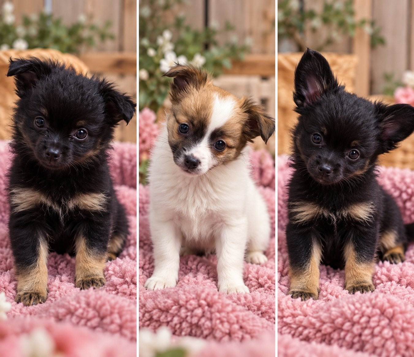 Pomeriaan  x chihuahua pomchi pups, Overige rassen, CDV (hondenziekte), 8 tot 15 weken, Meerdere
