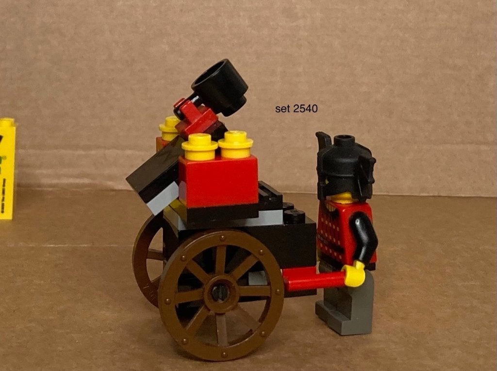 LEGO 2540 Fright Knights Catapult Cart, Ophalen of Verzenden