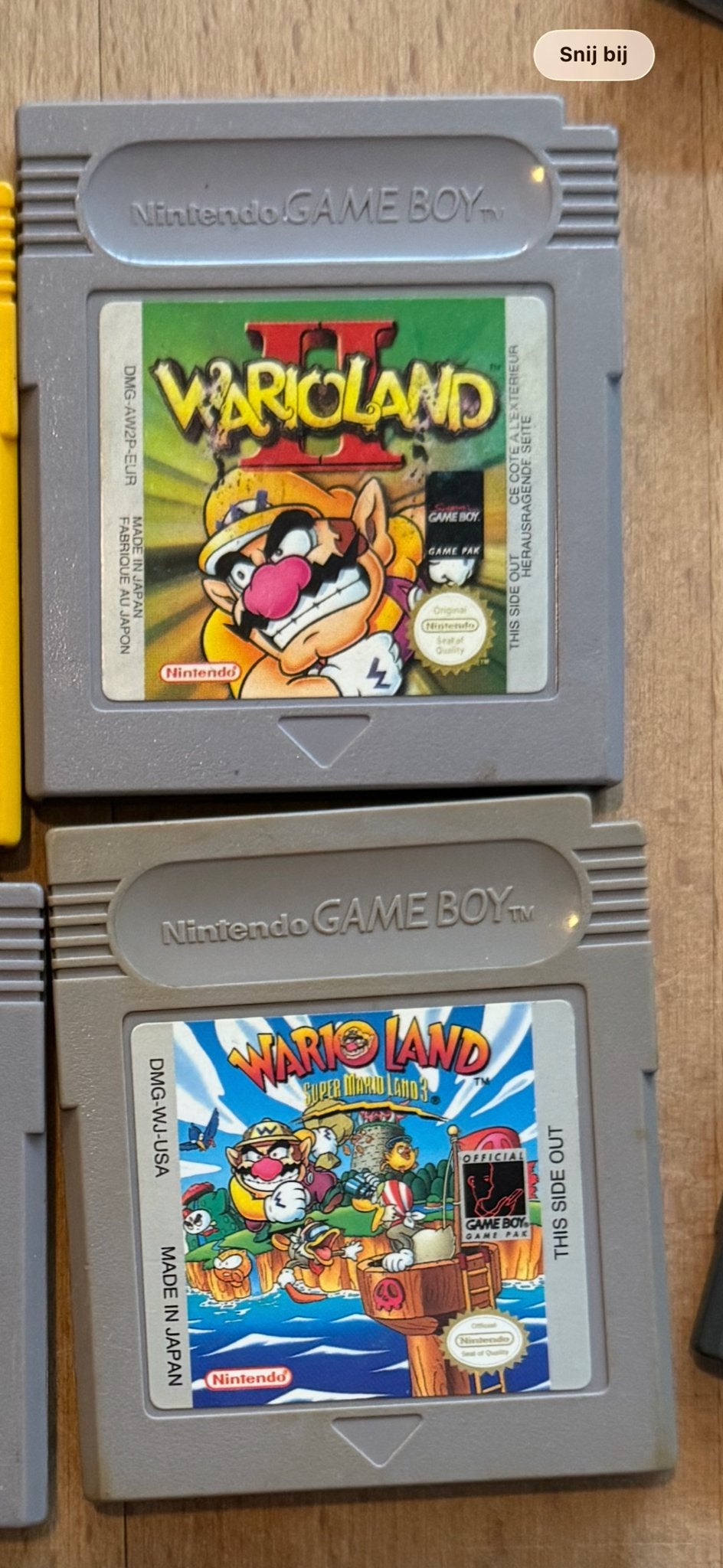 Wario Land II & Wario Land: Super Mario Land 3 Game Boy, Ophalen, Gebruikt, 1 speler, Vanaf 3 jaar