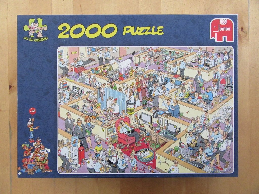 Jan van Haasteren puzzels 2000 stukjes, Ophalen, Meer dan 1500 stukjes, Gebruikt