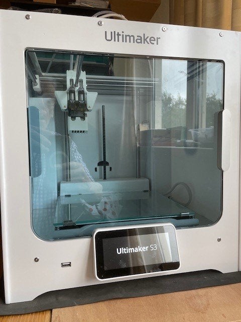 Ultimaker S3, Computers en Software, Ophalen, Gebruikt, Ingebouwde Wi-Fi, Ultimaker S3