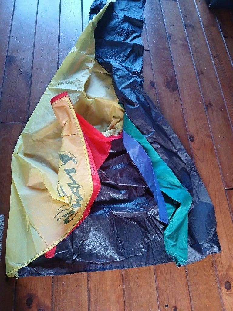 HQ NPW5 Nasawing Kite vlieger, Ophalen of Verzenden, Zo goed als nieuw, Vierlijns, Vlieger