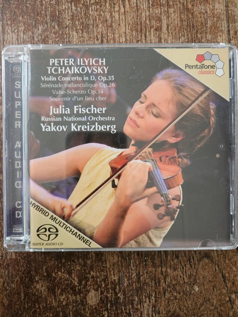 Tchaikovsky: Vioolconcert, Sérénade mélancolique - Julia Fis, Ophalen of Verzenden, Romantiek, Gebruikt, Orkest of Ballet