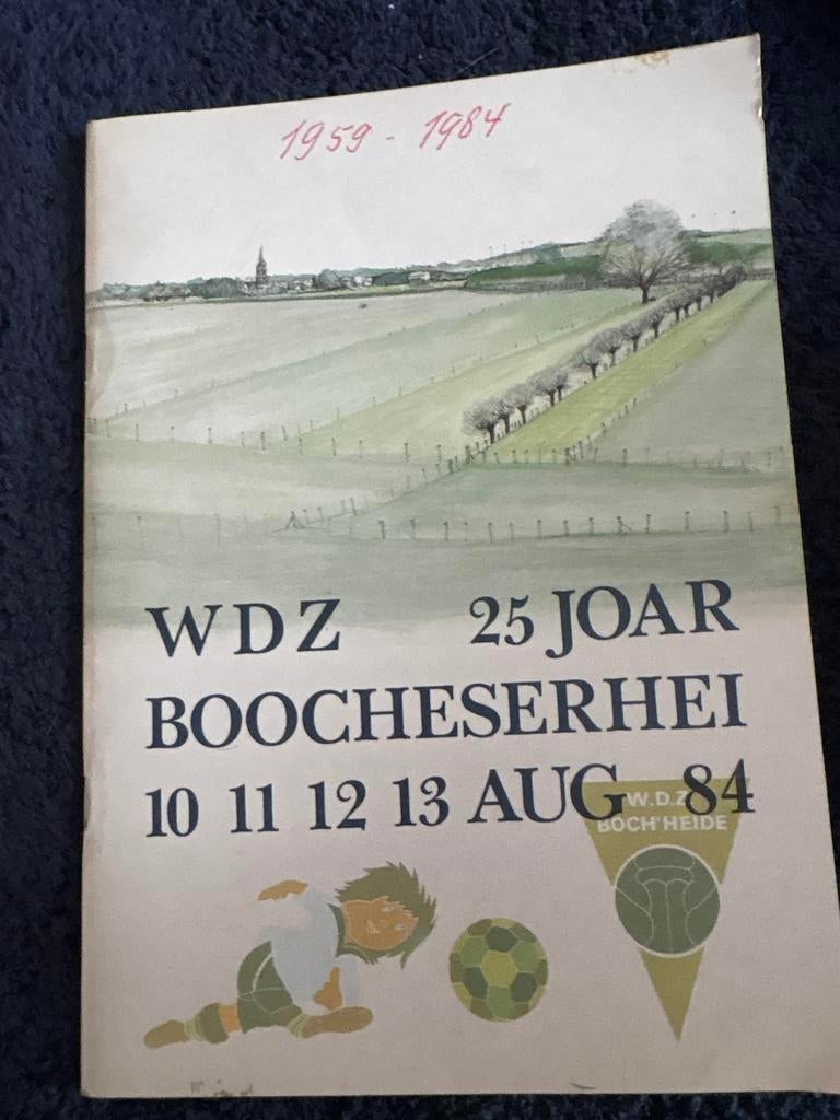 WDZ 25 Jaar Boochesherhei Jubileumboek 1959-1984, Ophalen of Verzenden