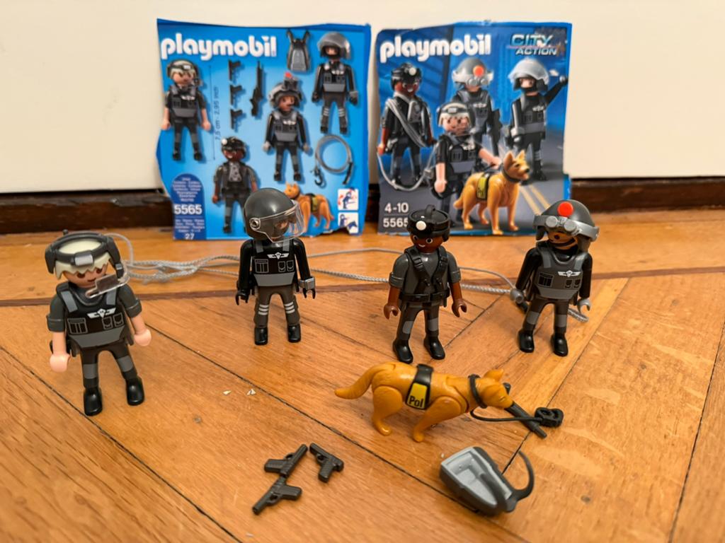 Complete Playmobil City Action politie set 5565, Ophalen of Verzenden, Zo goed als nieuw