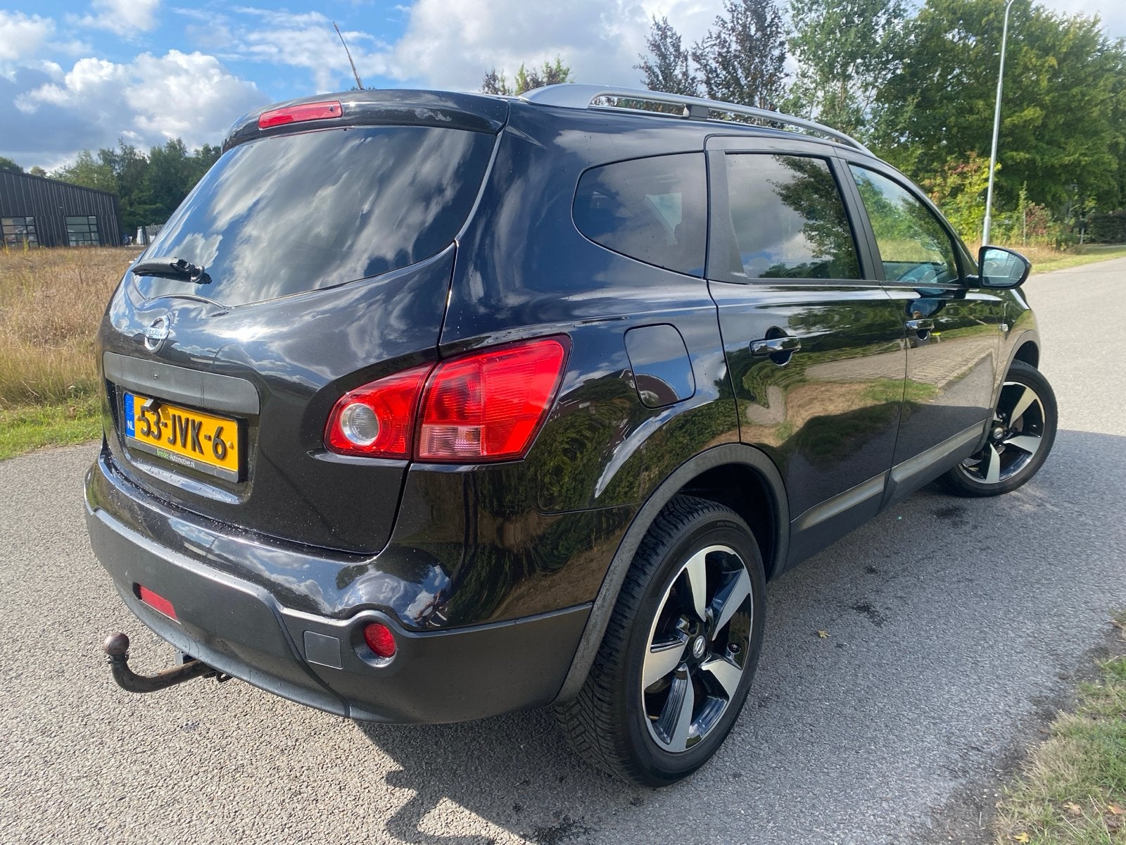 Nissan Qashqai+2 2.0 CVT inschakelbaar AWD 2009 Zwart, Automaat, 4 cilinders, 7 stoelen, Zwart
