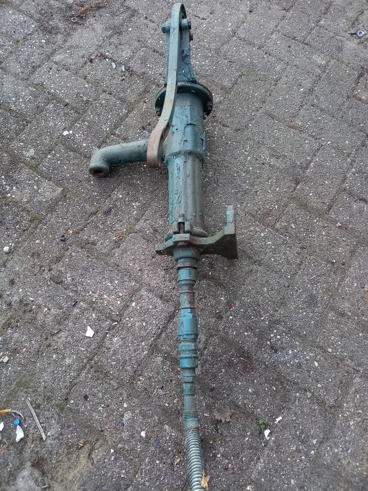 Oude handpomp - Vintage waterpomp voor tuin of decoratie, Ophalen, Gebruikt, Handmatig, Overige typen