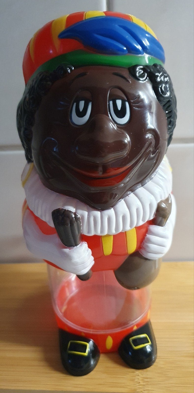 sinterklaas   bekers, 2 stuks  hard plastic, Ophalen of Verzenden, Zo goed als nieuw