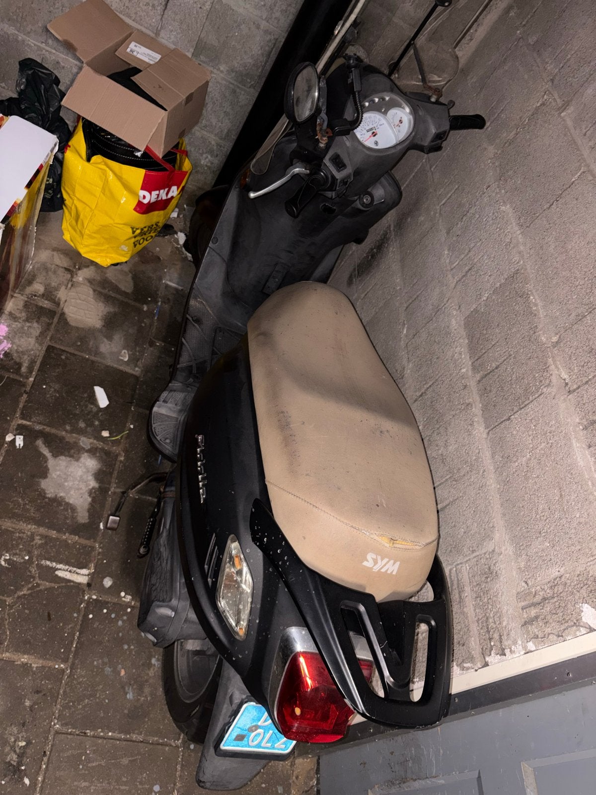 SYM Fiddle 50cc Snorscooter 25 km/u | Bouwjaar 2010, Ophalen, Gebruikt, Sym, SYM
