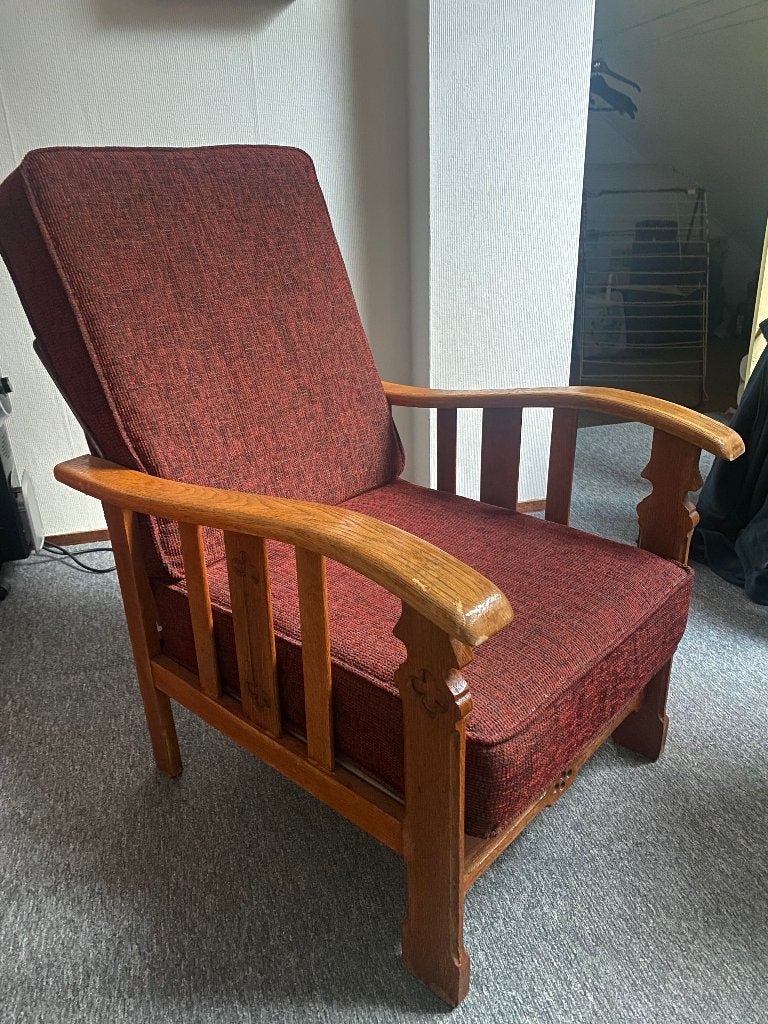Roookstoel, Huis en Inrichting, Fauteuils, Ophalen, Gebruikt, Minder dan 75 cm, 50 tot 75 cm