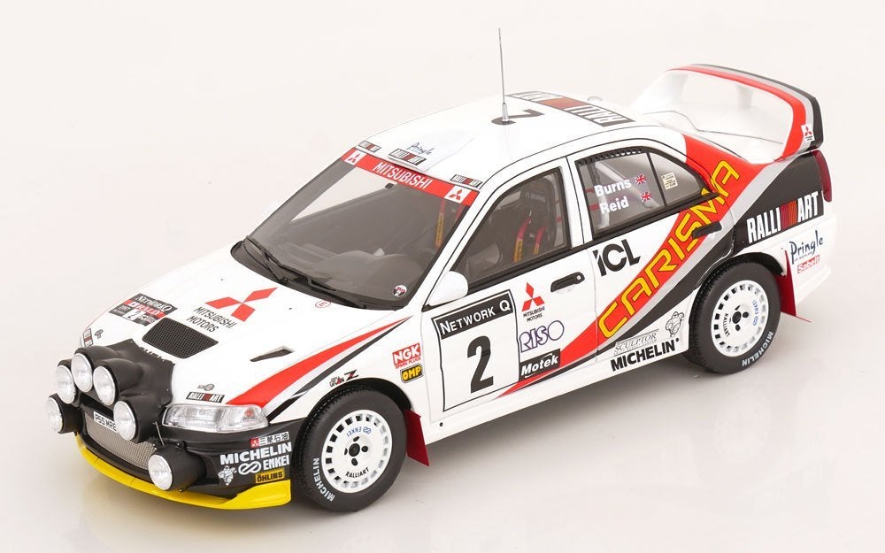 OttoMobile 1:18 Mitsubishi Carisma GT Gr.A No.2, RAC Rally, Ophalen of Verzenden, Nieuw, Auto, OttOMobile