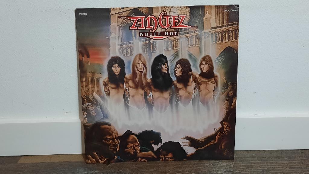 Angel - White Hot LP / Vinyl Plaat, Hard Rock, Metal, Cd's en Dvd's, Vinyl | Hardrock en Metal, Gebruikt, 1970 - 1979, 12 inch