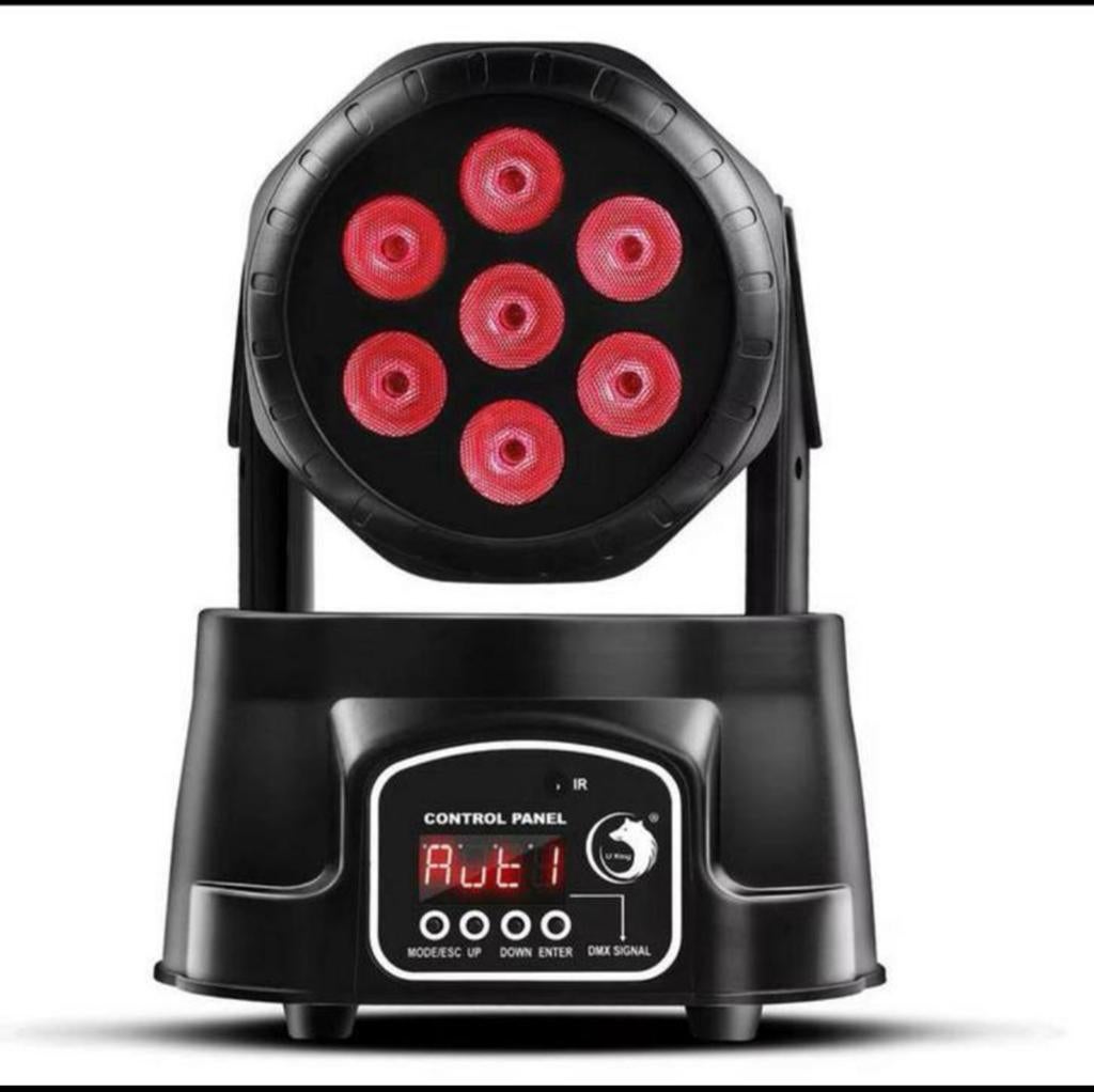 Movinghead led wash 70 watt mini || nieuw / voorraad !, Ophalen of Verzenden, Nieuw, Licht, Geluidgestuurd