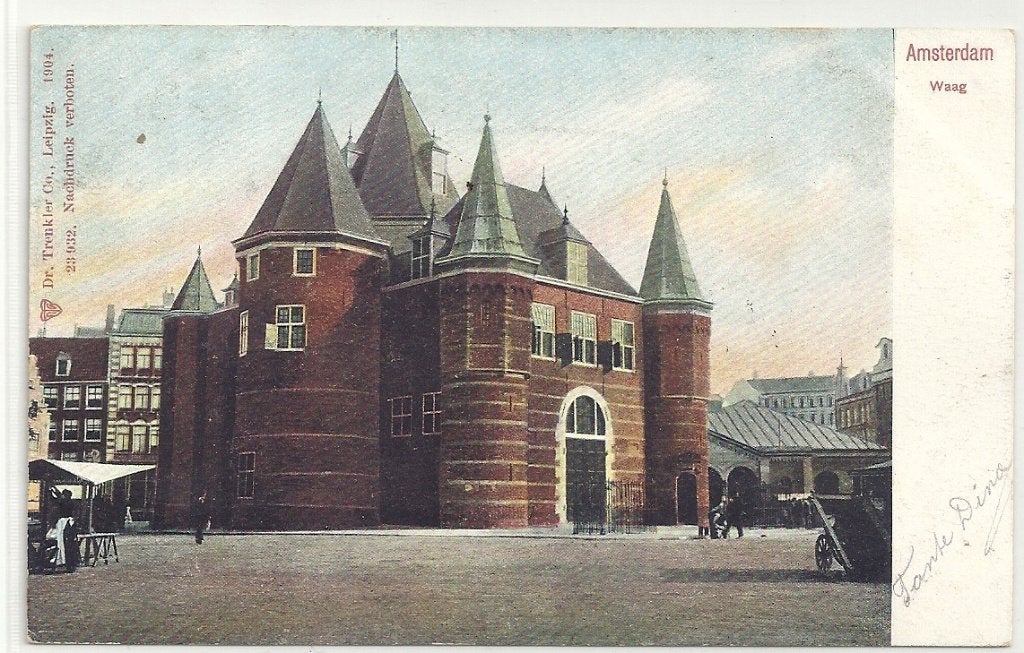 Amsterdam, Verzenden, Voor 1920, Gelopen, Noord-Holland