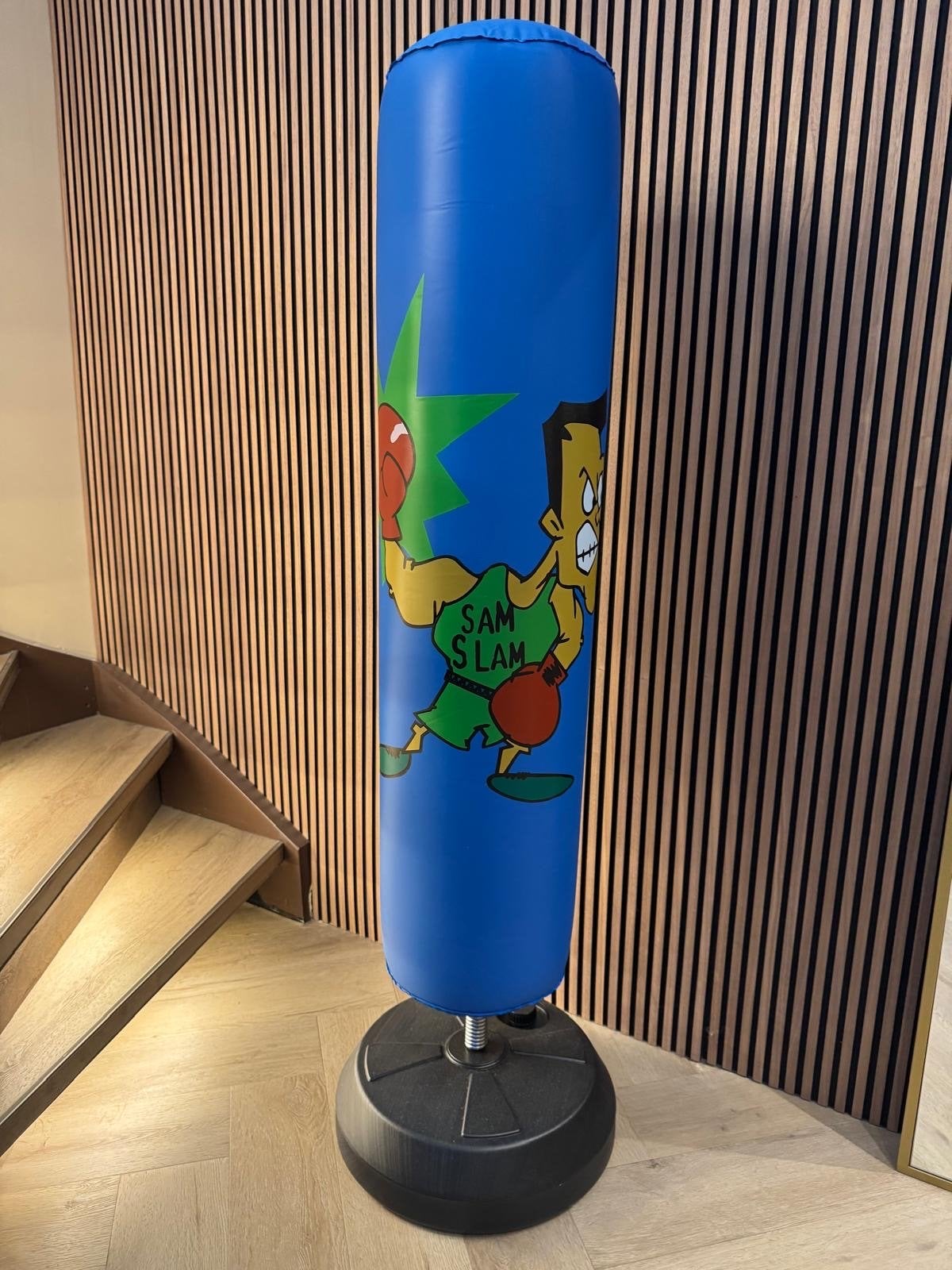 Boksset voor kinderen: boksbal en handschoenen, Ophalen, Gebruikt, Boksbal