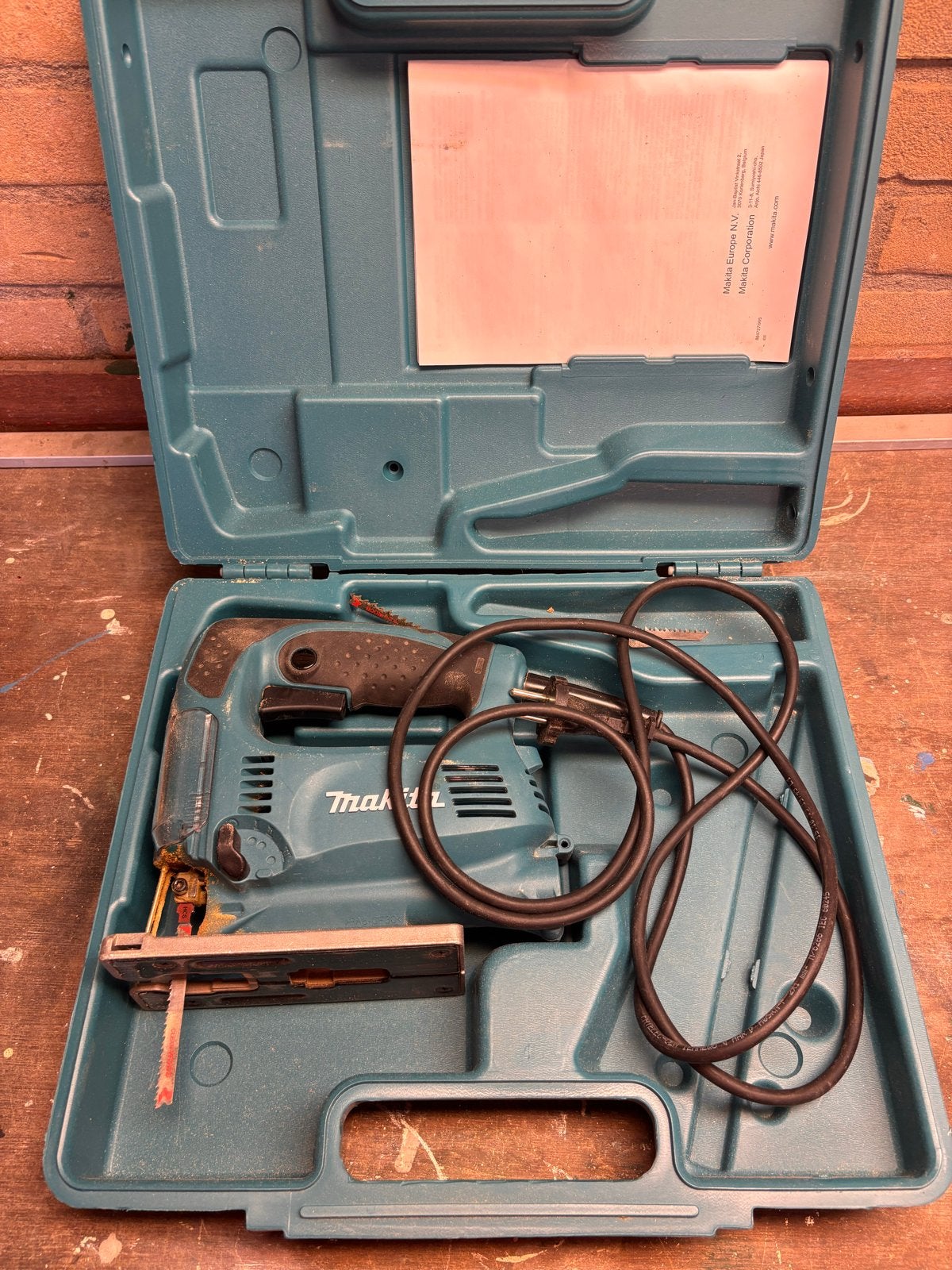 Makita Decoupeerzaag in Koffer, Doe-het-zelf en Verbouw, Gereedschap | Zaagmachines, Gebruikt, Decoupeerzaag, Ophalen of Verzenden