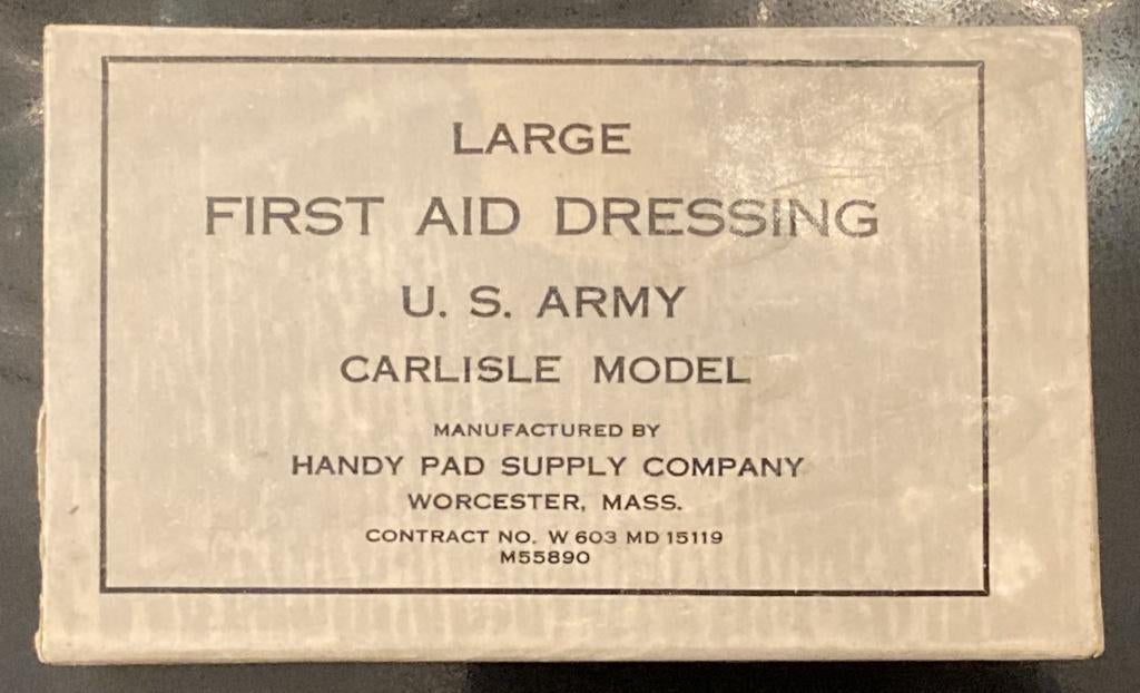 U.S. Army - Large First Aid Dressing - REPLICA, Verzenden, Landmacht, Amerika, Overige typen