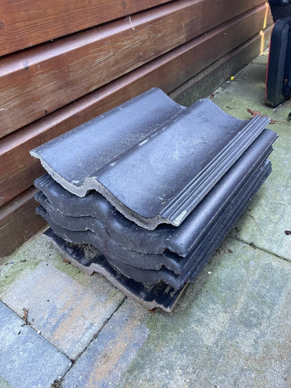 Roof tiles, Ophalen, Steen of Klei, Zo goed als nieuw, 15 m² of meer