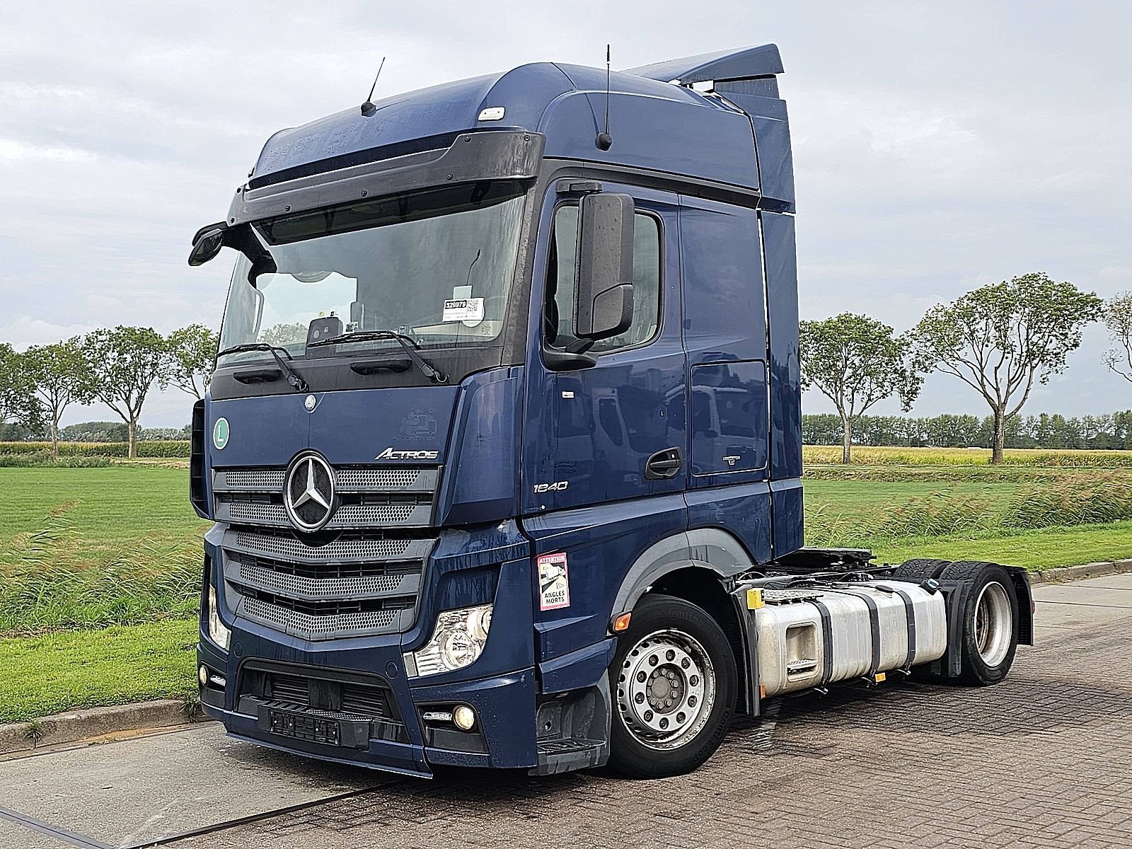 MERCEDES-BENZ ACTROS 1840 gearbox broken, Automaat, Euro 6, 394 pk, Blauw