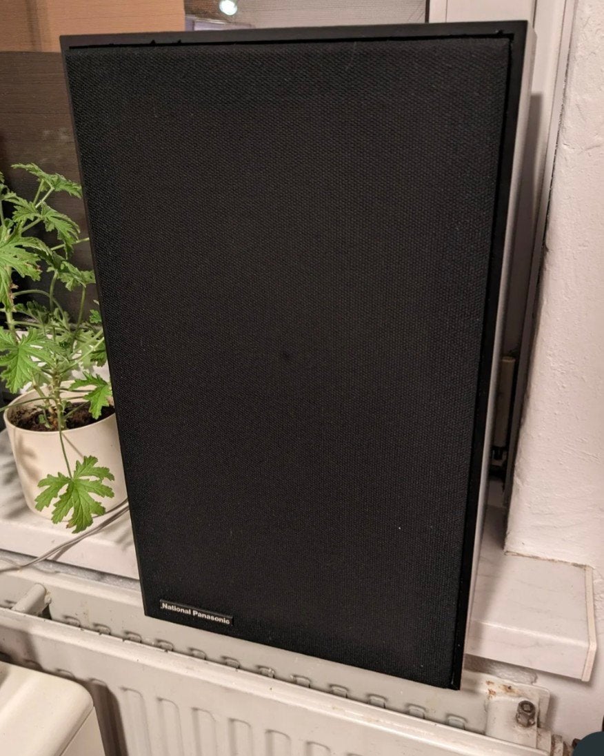 National Panasonic SB-28A Vintage Speaker uit 1977, Audio, Tv en Foto, Overige merken, Gebruikt, Ophalen of Verzenden, Minder dan 60 watt