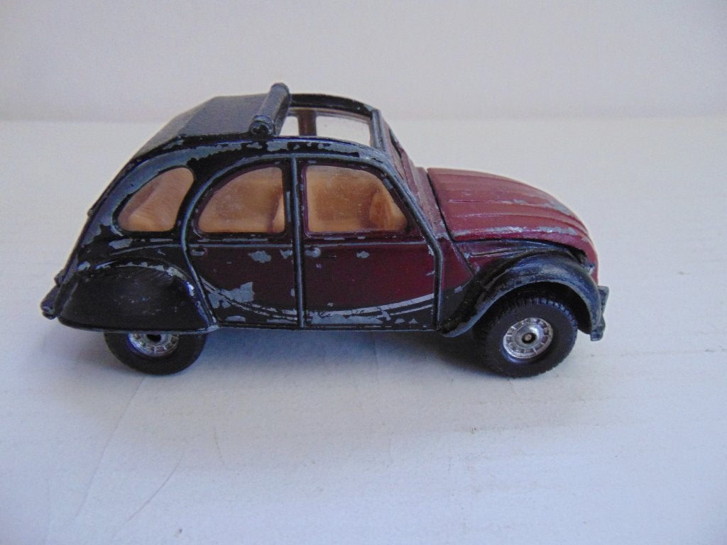 Corgi Toy Citroen 2CV6 - 1/43 - 80s, Hobby en Vrije tijd, Ophalen of Verzenden, Gebruikt, Auto, Corgi