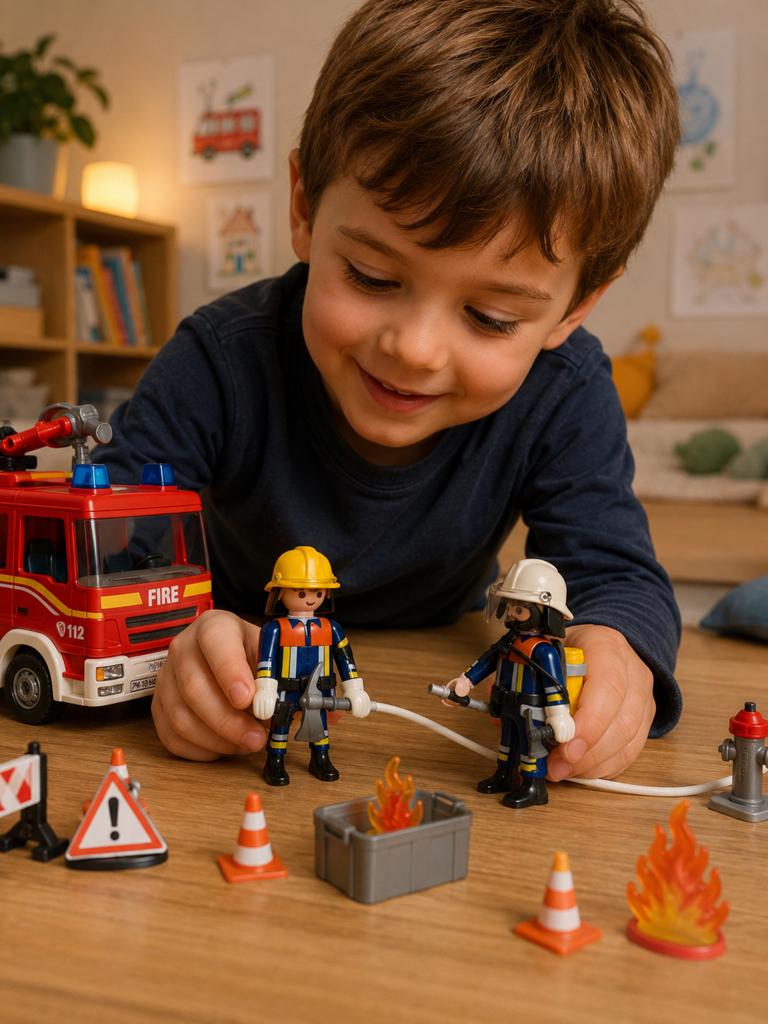Playmobil brandweermannen, Ophalen of Verzenden, Nieuw, Los playmobil