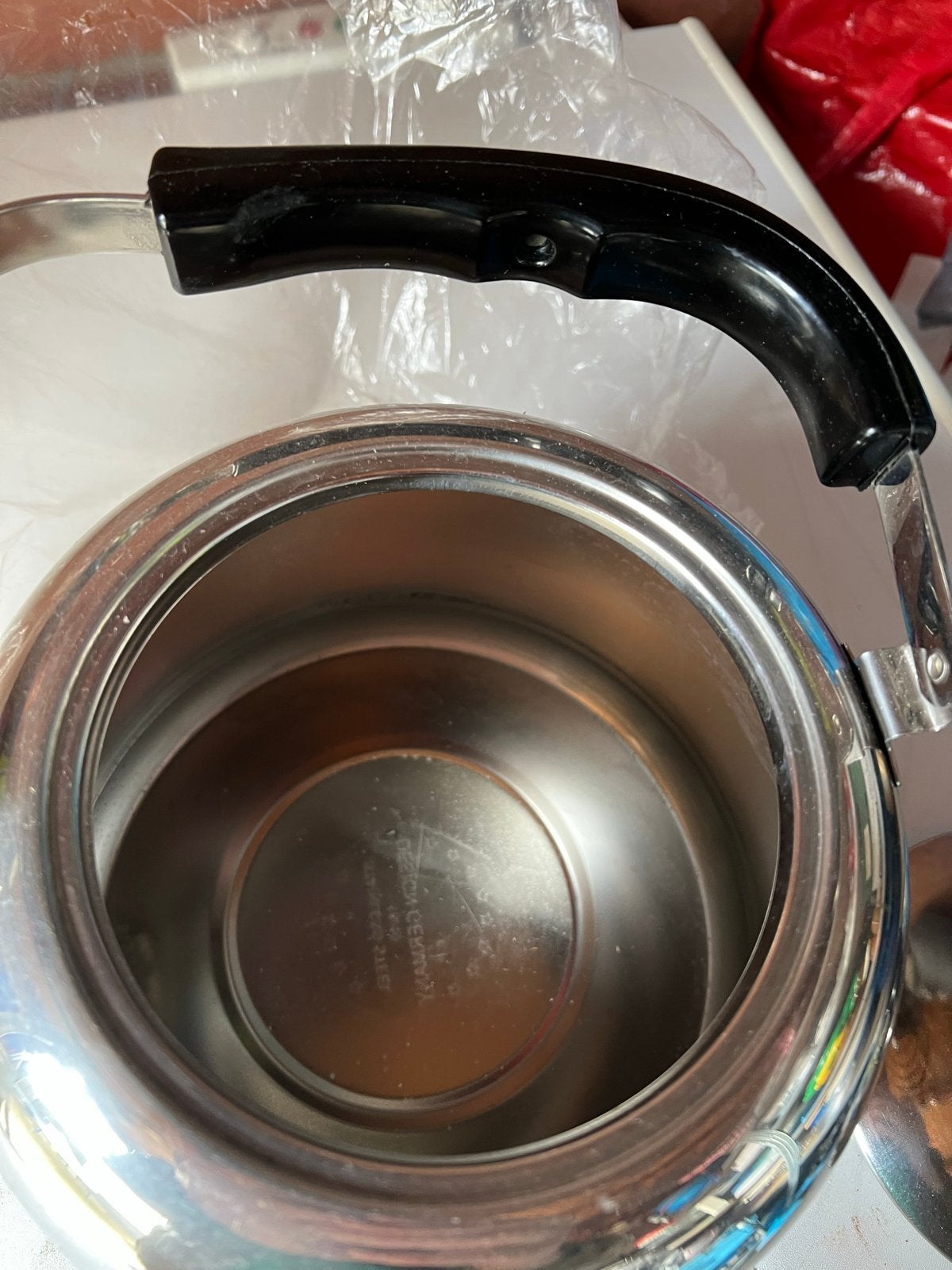 Roestvrijstalen fluitketel, Theepot/fluitketel, Gebruikt, Zilver, Ophalen of Verzenden