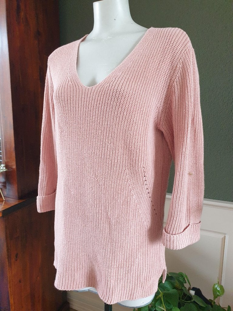 Fransa heerlijk warme oud roze trui XS 34, Fransa, Ophalen of Verzenden, Zo goed als nieuw, Roze