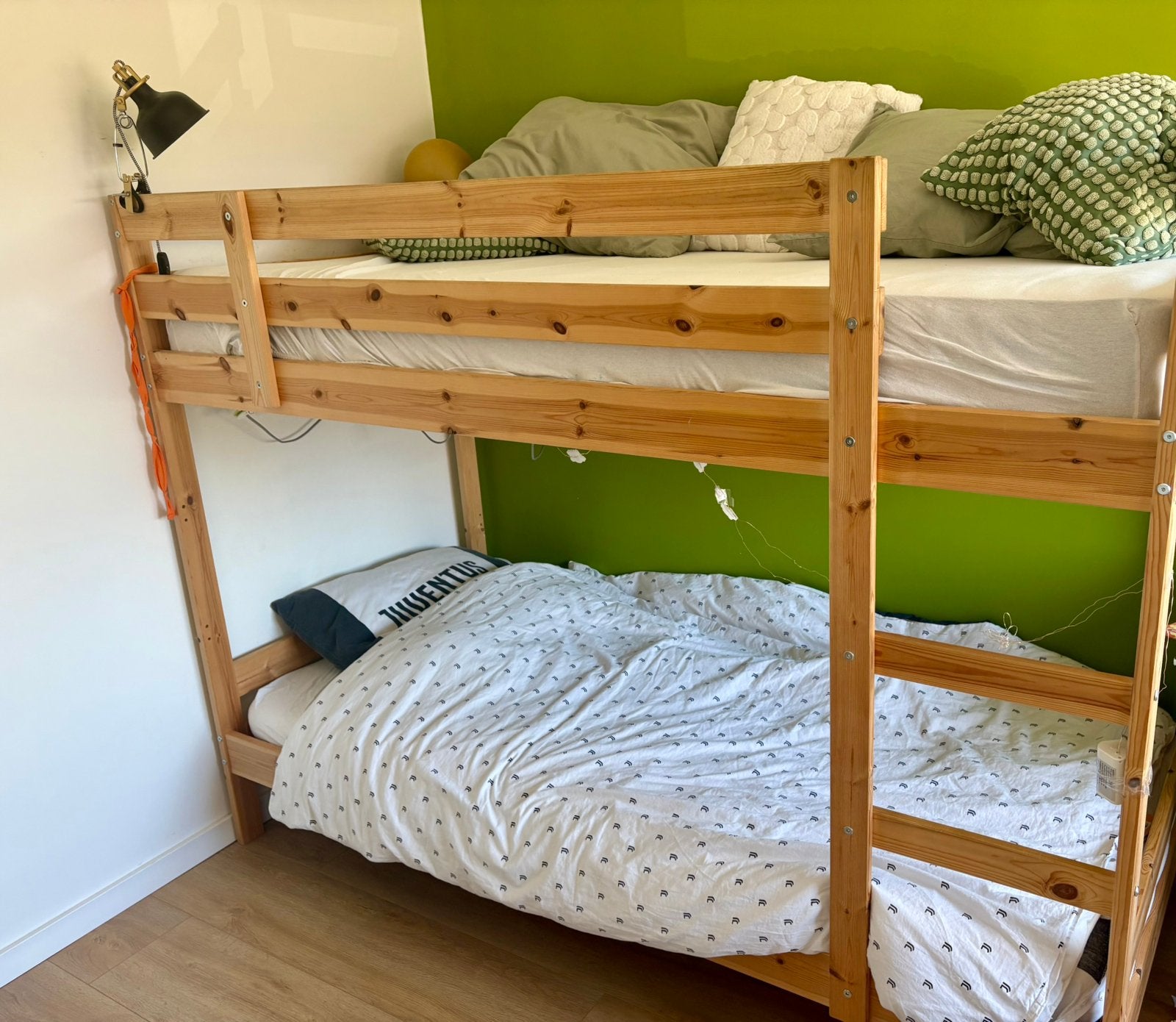 IKEA MYDAL stapelbed - Goede staat, eventueel met matras, Ophalen, Gebruikt, 90 cm, Eenpersoons