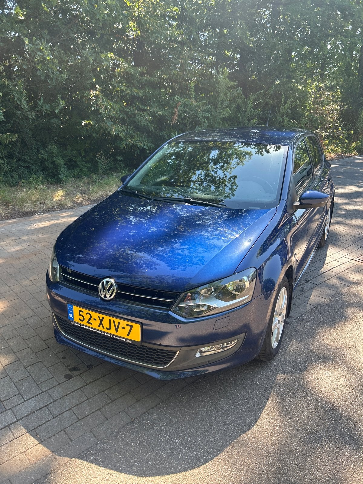Nette Volkswagen Polo (135.000 km), Auto's, Voorwielaandrijving, Euro 5, 40 €/maand, Zwart