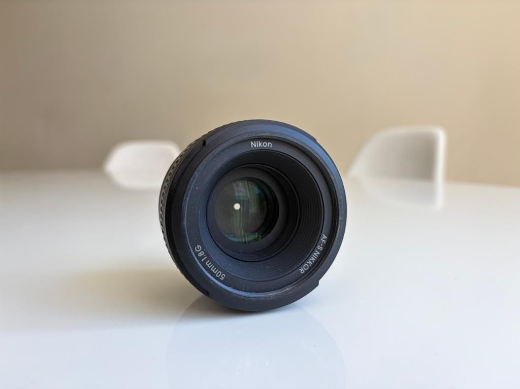 Nikon Nikkor 50mm f1.8 lens / objectief, Ophalen of Verzenden, Zo goed als nieuw, Standaardlens