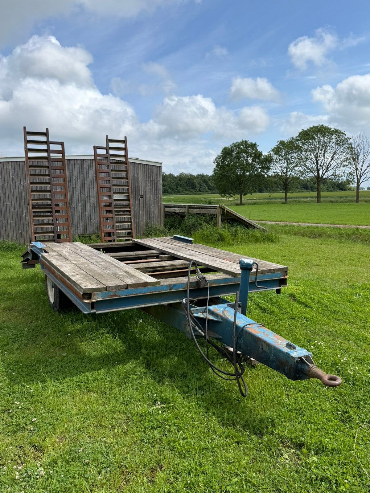 Oprijwagen agrarisch, Zakelijke goederen, Ophalen, Transport