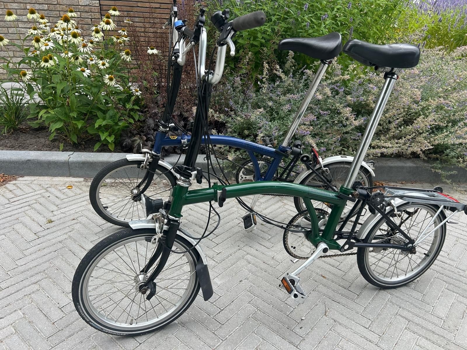Brompton vouwfietsen (2X), Fietsen en Brommers, Fietsen | Vouwfietsen, Ophalen of Verzenden, 16 tot 18 inch, Brompton, Versnellingen