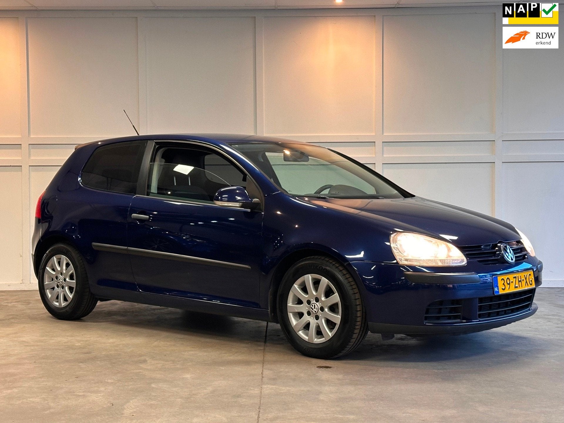 Volkswagen Golf 1.4 TSI Comfortline / 2008 / Cruise / Airco, Voorwielaandrijving, Gebruikt, 4 cilinders, Blauw