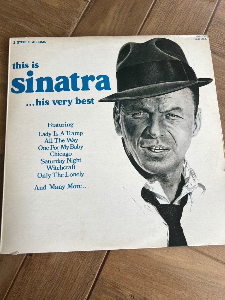 Lp Frank Sinatra his very Best izgst dubbel LP, Ophalen of Verzenden, Gebruikt, 12 inch