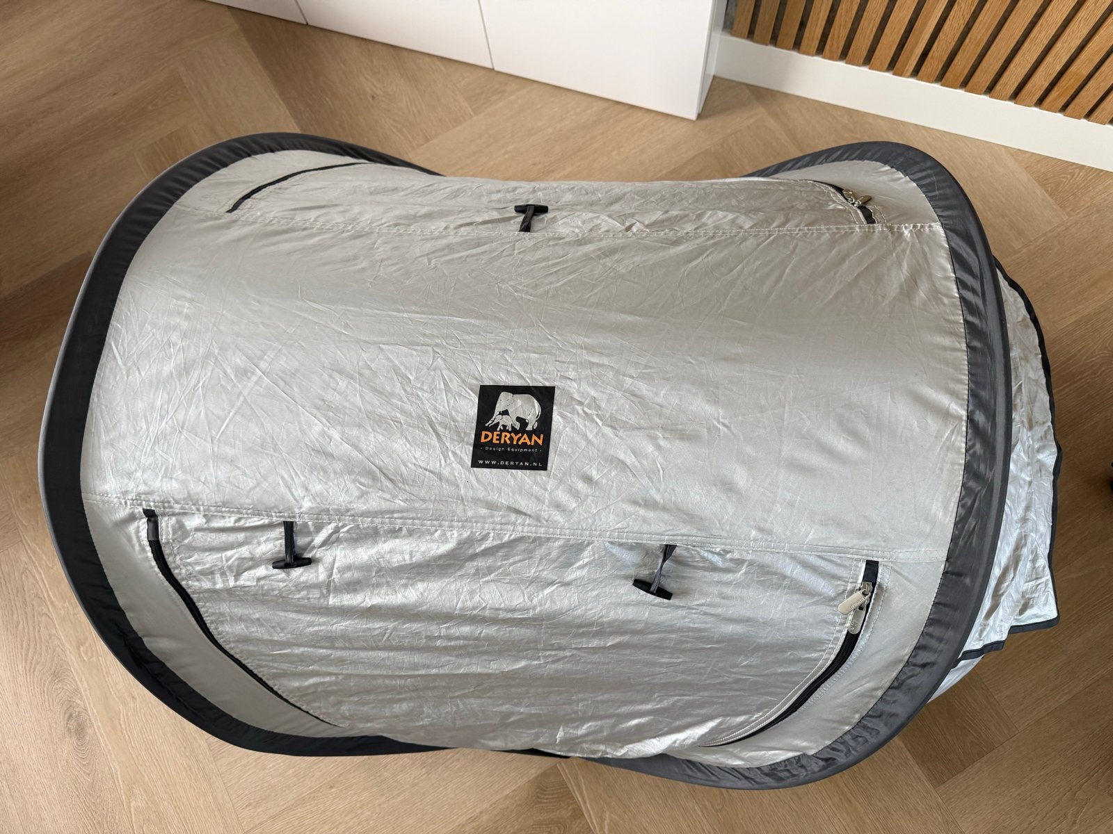 Deryan Travel Cot Peuter Luxe - Lichtgewicht Reisbedje, Ophalen, Gebruikt, Reisbedje