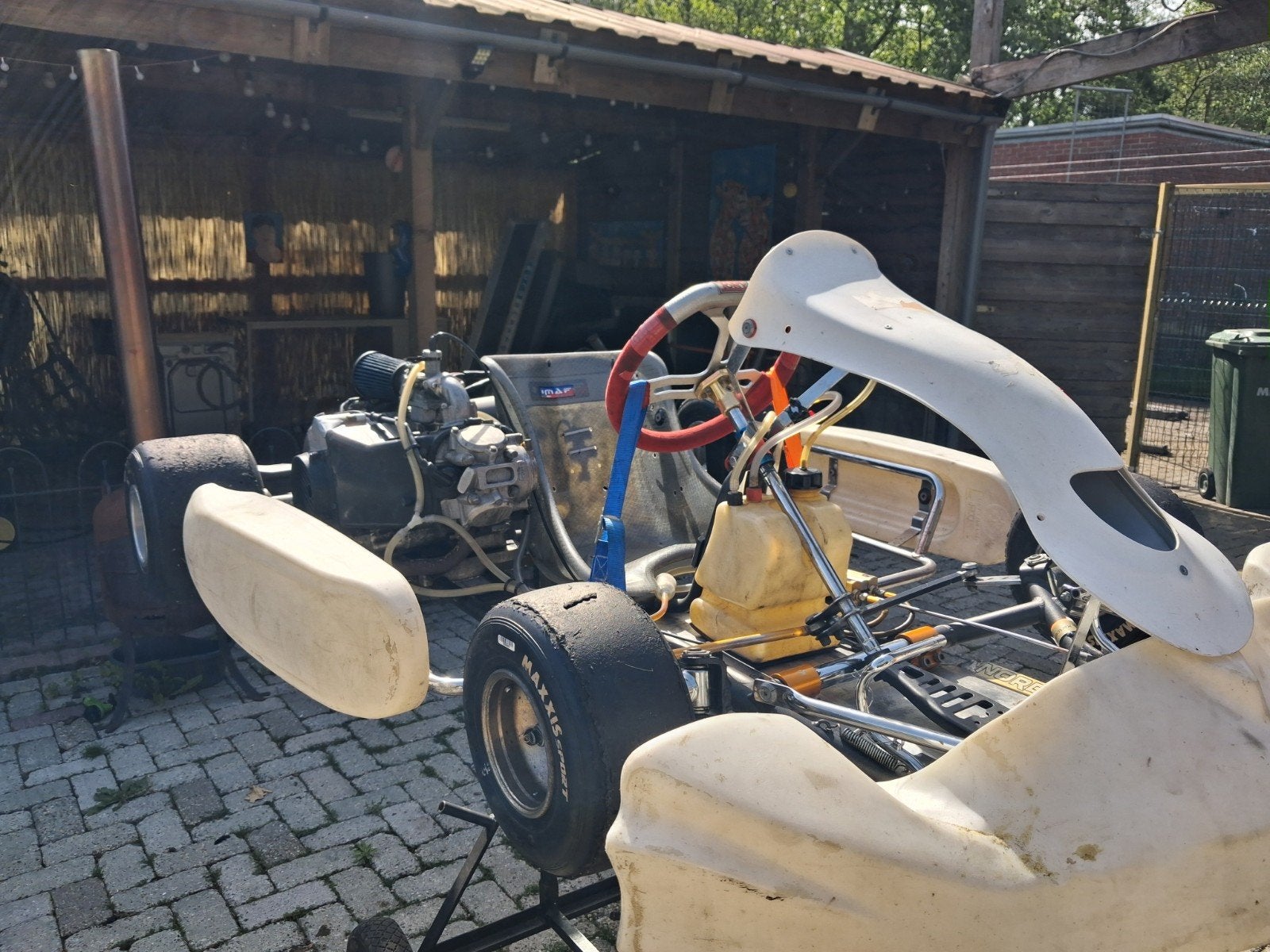 otk junior chassis  met een rk1 blok, Ophalen, Gebruikt, Kart