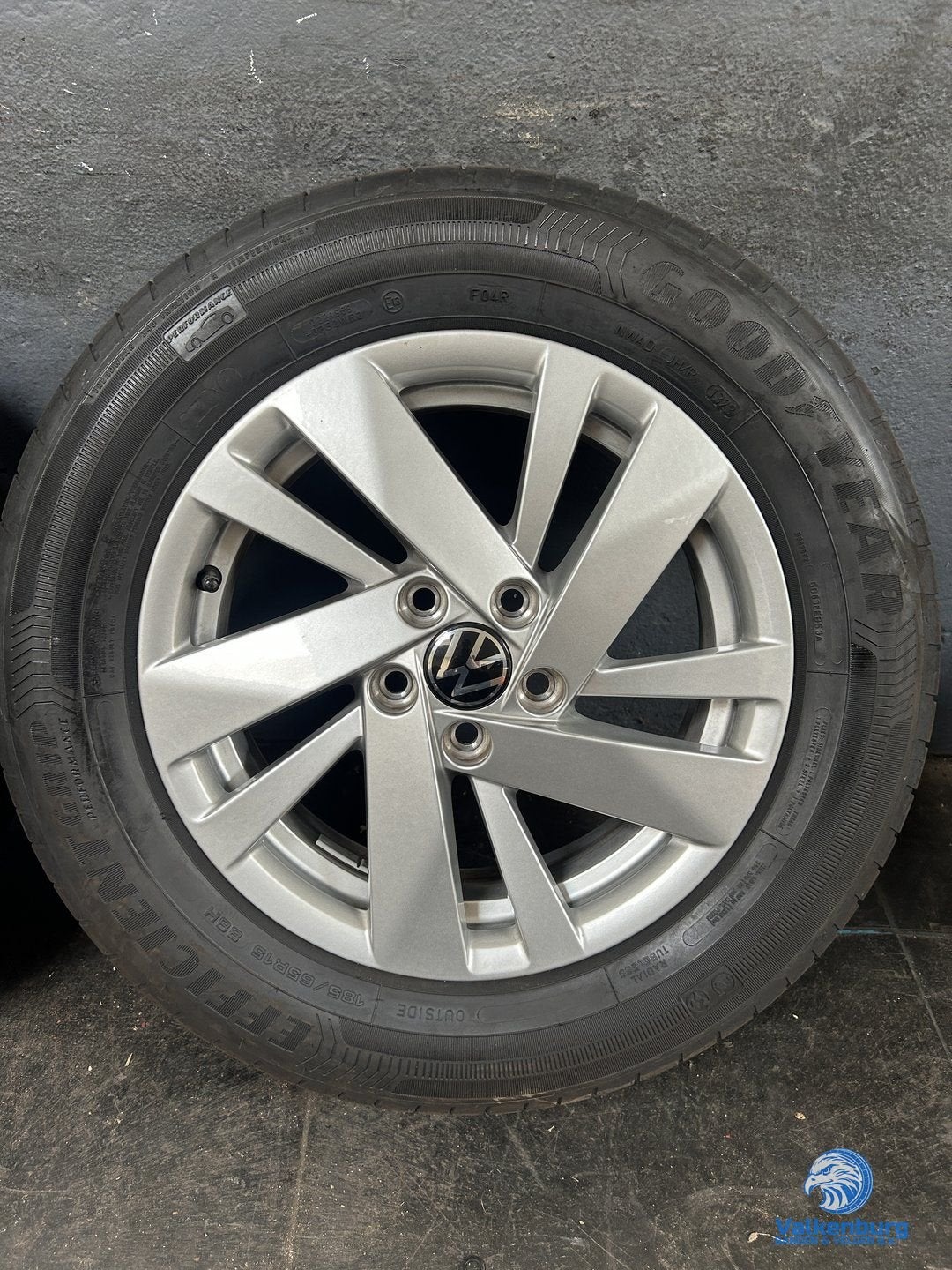 7mm! Originele VW Polo 6 2G AW Ronda 15 inch velgen 5x100 zo, Auto-onderdelen, Banden en Velgen, Gebruikt, 15 inch, -, -