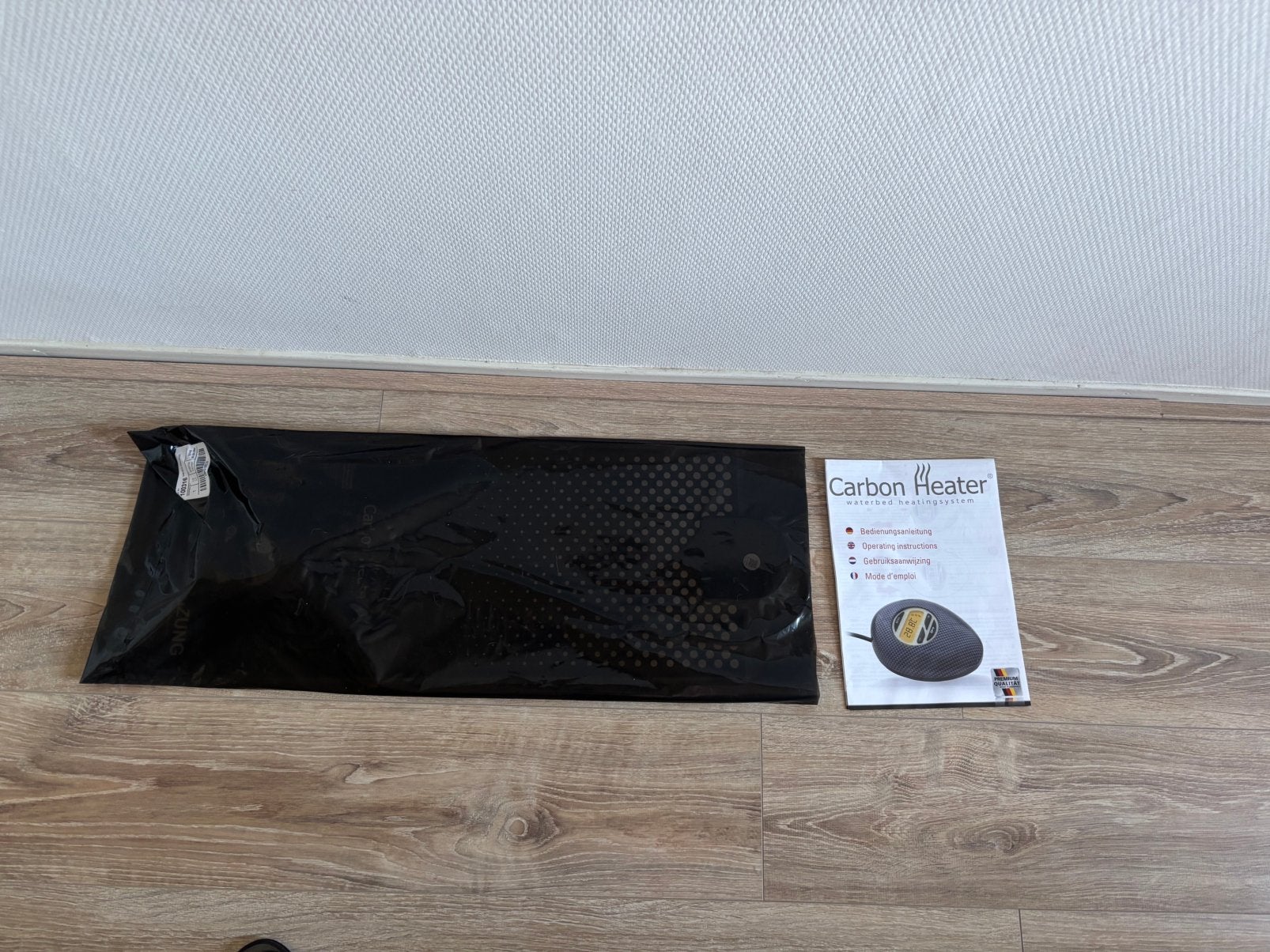 Carbon waterbed heater digitaal, Huis en Inrichting, Ophalen, Duo-systeem, 70 cm of minder, 190 cm of minder
