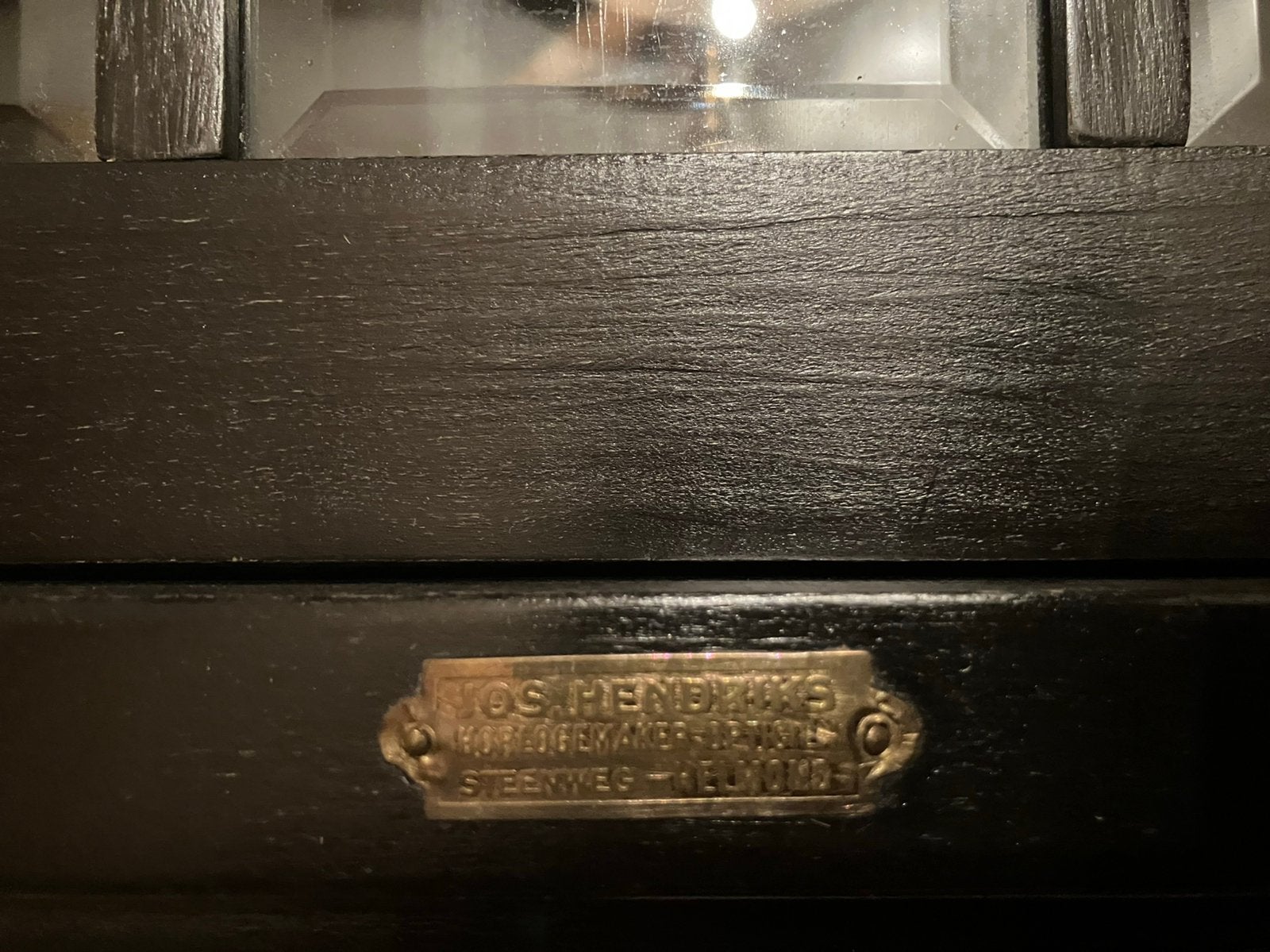Oude klok van de Firma Jos Hendriks (Helmond), Ophalen