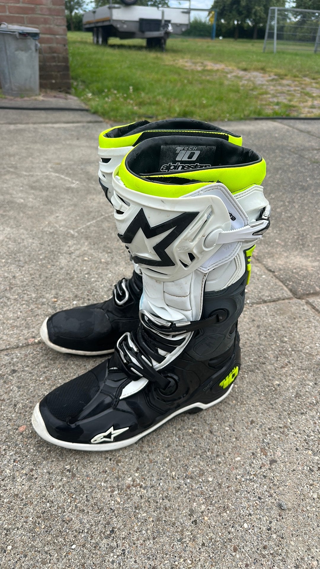 Alpinestars Tech 10 Maat 45.5, Motoren, Verzenden