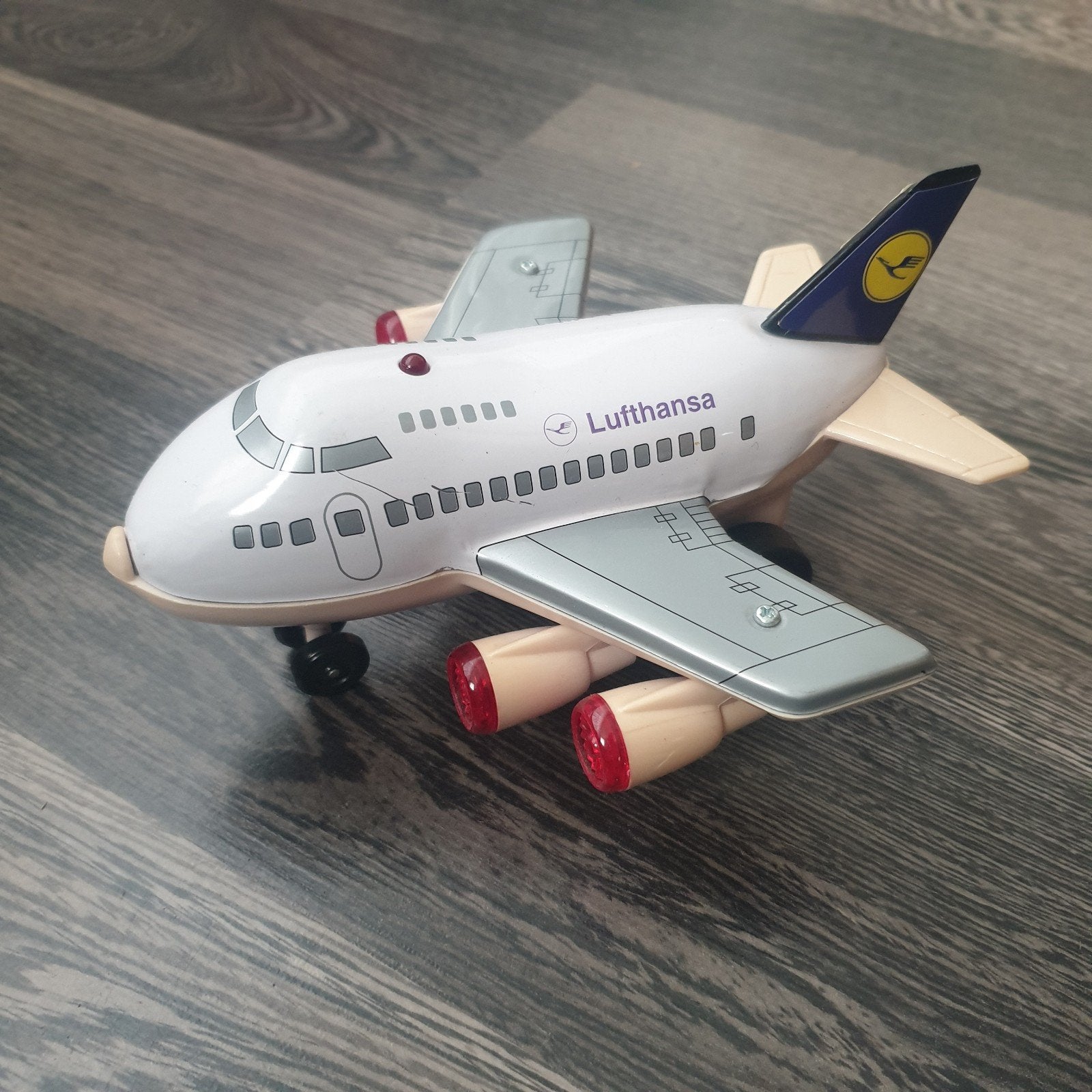 Lufthansa vliegtuig Boeing 747, Verzamelen, Luchtvaart en Vliegtuigspotten, Ophalen of Verzenden, Gebruikt