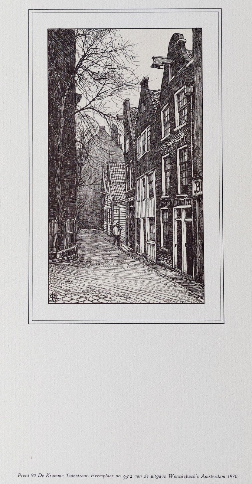 De Kromme Tuinstraat  ... Amsterdam  ..., Ophalen of Verzenden