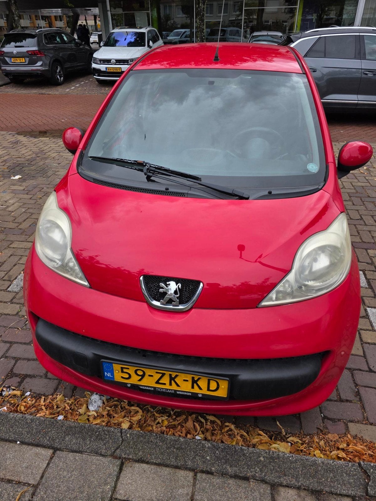 Peugeot 107 1.0 12V 5DR 2008 Rood, Voorwielaandrijving, 4 stoelen, 68 pk, Origineel Nederlands