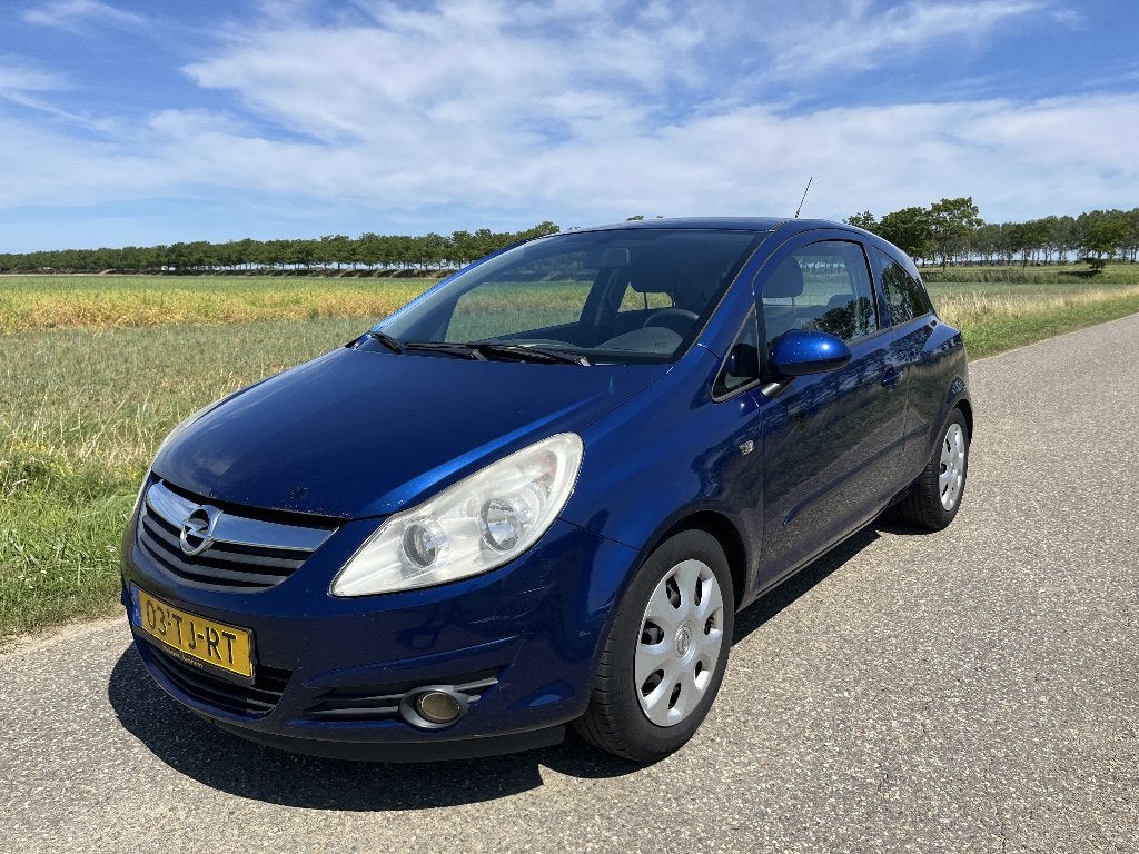 Opel Corsa 1.2 16V Business 3D WR 2006 Blauw, Auto's, Opel, Particulier, Corsa, Airbags, Airconditioning, Centrale vergrendeling