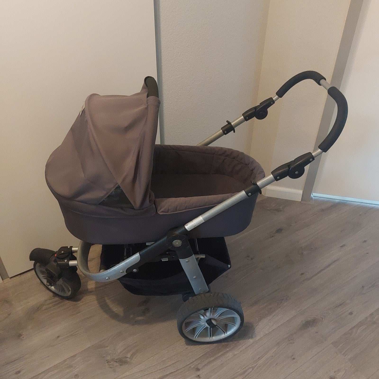 Teutonia combi kinderwagen, Gebruikt, Combiwagen, Met reiswieg, Ophalen