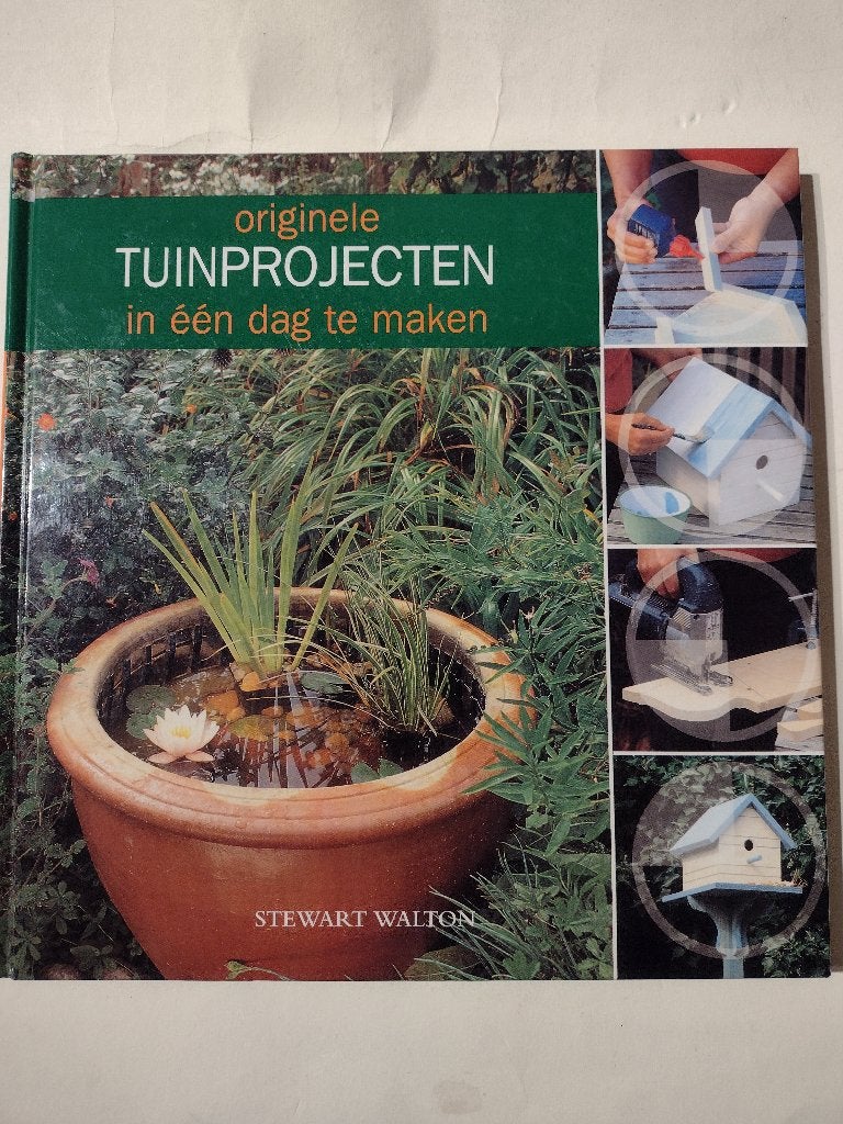 originele tuinprojecten in 1 dag te maken Walton 9062558976, Ophalen, Zo goed als nieuw, Jeremy Walton, Tuinontwerpen