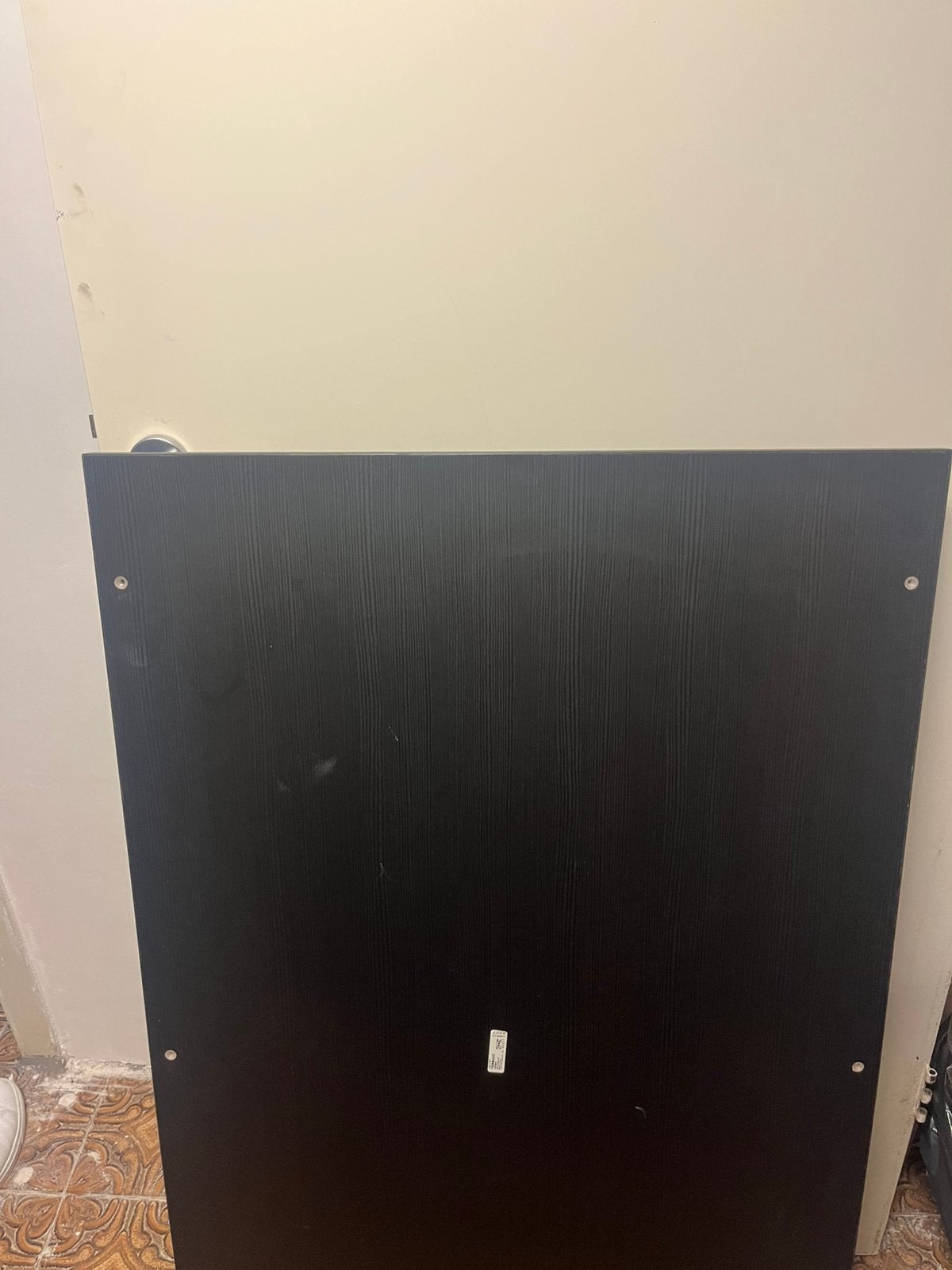 Ikea tarendo table black 110*67 cm, Ophalen, Zo goed als nieuw
