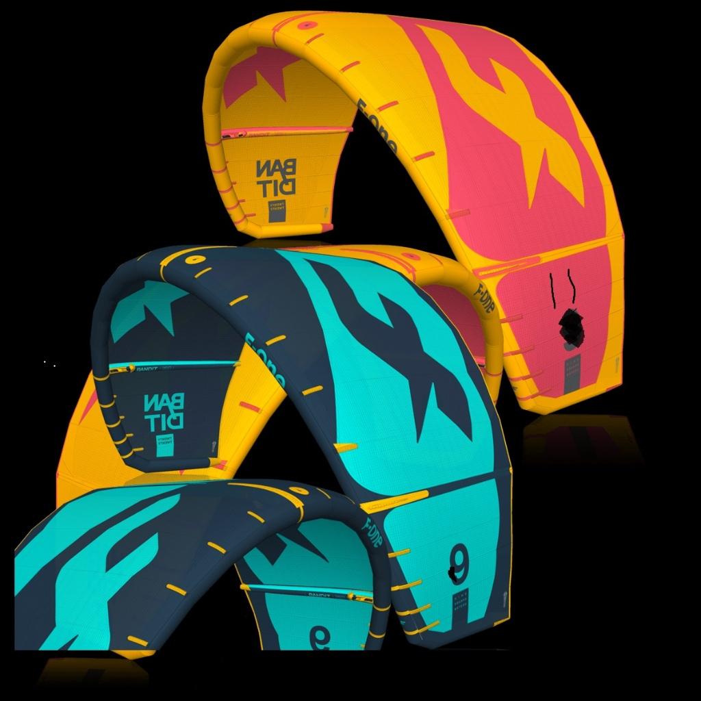 Diverse F-one/North kites (8m / 11m / 15m), bar of combi-set, Watersport en Boten, Gebruikt, Twintip, Kite, 11 m²